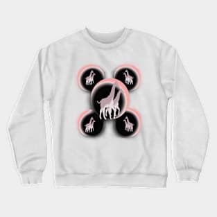 Giraffes 2x2 and 4 Crewneck Sweatshirt